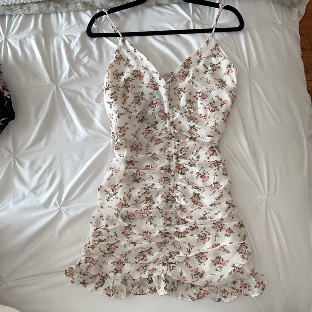 Fashion Nova “mimosa please floral mini dress”